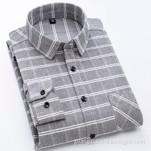 100% Cotton flannel men's shirt
